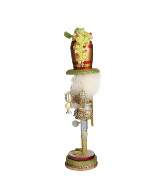 19.5" Hollywood Nutcrackers™ Wine Hat Nutcracker