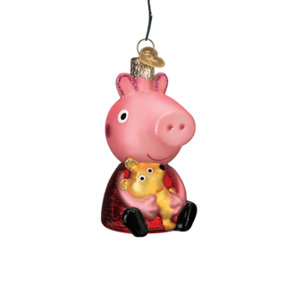 Peppa Pig With Teddy Ornament