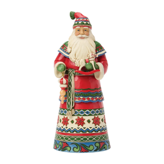 Santa Laplander Horse Figurine