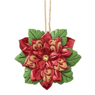 Legends of Poinsettia Ornament