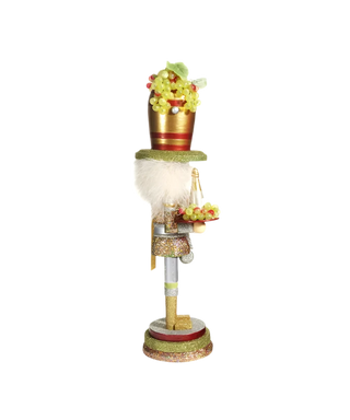 19.5" Hollywood Nutcrackers™ Wine Hat Nutcracker