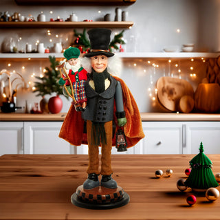 Bob Cratchit and Tiny Tim Nutcracker