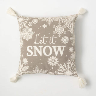 Let it Snow Accent Pillow