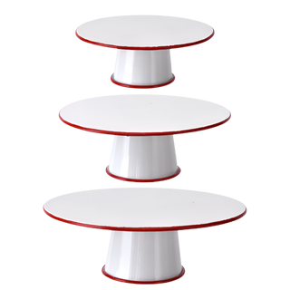 Enamel Retro Stand 3 pc set