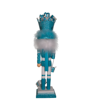 Hollywood Blue Gift Box Soldier Nutcracker