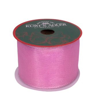 Pink Iridescent Sheer Ribbon