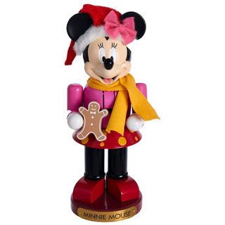 10" Disney© Minnie Mouse With Gingerbread Doll Nutcracker