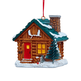 Log Cabin Ornament