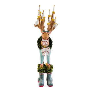 Patience Brewster Dash Away Dasher Reindeer Figure