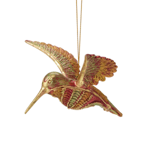 Swirly Hummingbird Red
