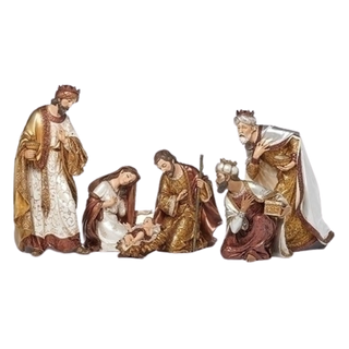 Joseph Studio Metallic Nativity Set of 6