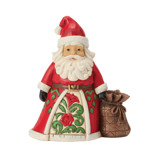 Santa With Toy Bag Mini