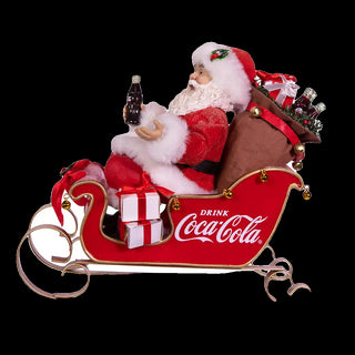 Coca-Cola® Santa In Sleigh Table Piece