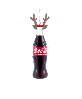 Coca Cola with Antlers Ornament
