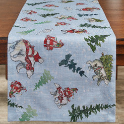 Polar Bears Table Runner