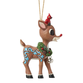 Rudolph with Wreath Ornament