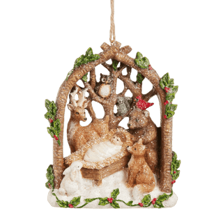 Woodland Nativity Ornament