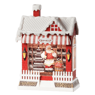 10" Confetti Lites Lighted Santa's Winter Winery