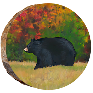 Fall Bear Estes Park Ornament