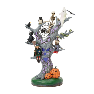 Scary LED Tree Figurine