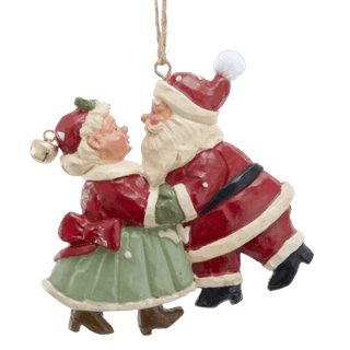 Santa Couple Ornament