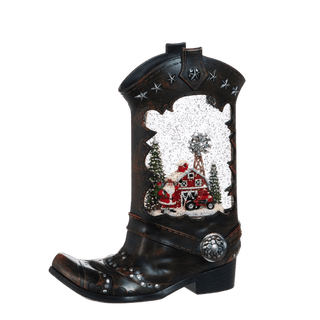 Santa Lighted Water Boot