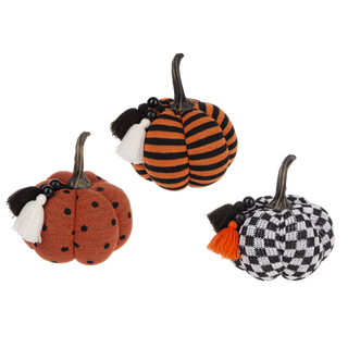 Stuffed Knitted Pumpkins