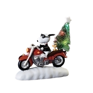 LED SNOOPY MOTORCYCLE JOE COOL