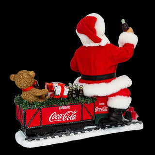 Fabriché™ Coke Santa On Train