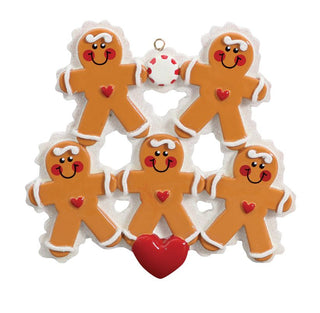 5 Gingerbread Family