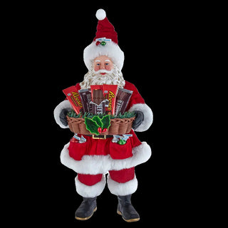 Hersheys Santa With Basket