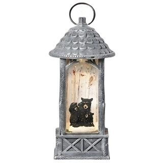 Bears In Wood Lantern Shimmer