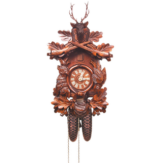 8 Day Deer Head Cuckoo Clock