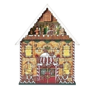 GINGERBREAD COUNT DOWN HOUSE