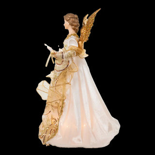 Bronze,  Ivory & Gold Angel Treetop