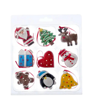 Mini Christmas Cookie Set of 9