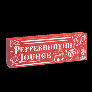 Peppermintini Lounge Sign