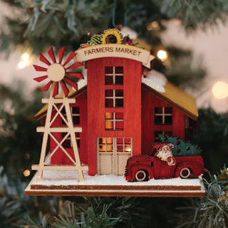 Farmers Market Ornament