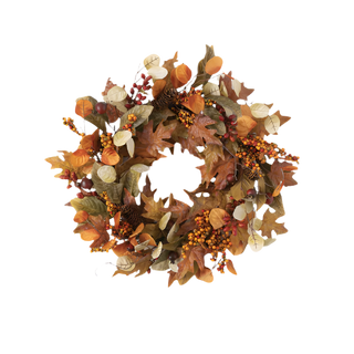 Mixed Leaf Wreath