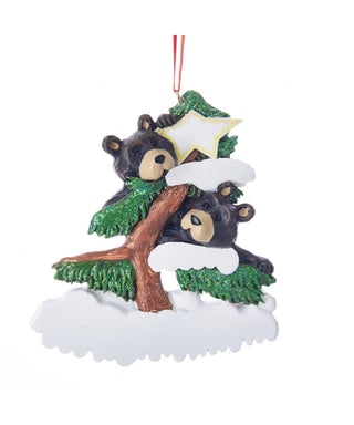 2 Bear Family on Tree