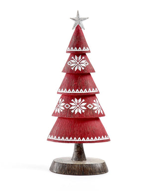 Lg Red Nordic Tree