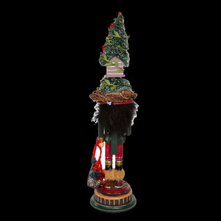 19.5" Hollywood Nutcrackers™ Cardinal In Tree Hat Nutcracker