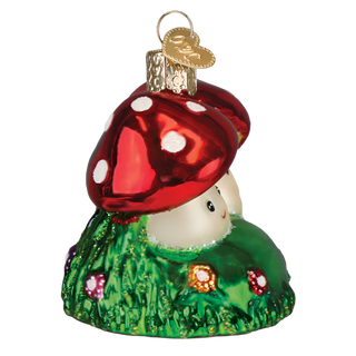 Happy Mushroom Ornament