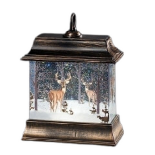 Snowy Deer Lantern