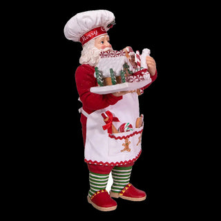 Fabriche Gingerbread Chef Santa