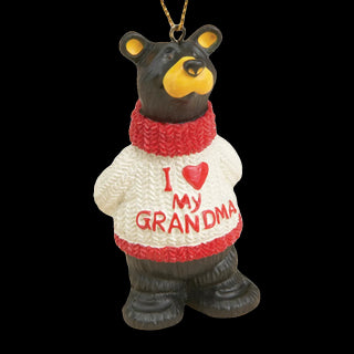 Bearfoots I Love Grandma Ornament