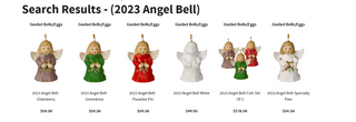 2023 Color Goebel Angel Ornament