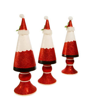 Jolly Jingles Wooden Santa Tree S3