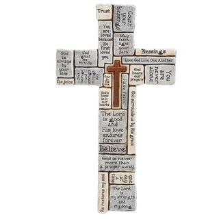 Crossword Wall Cross