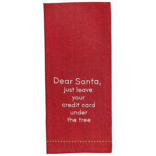 Dear Santa Leave Card